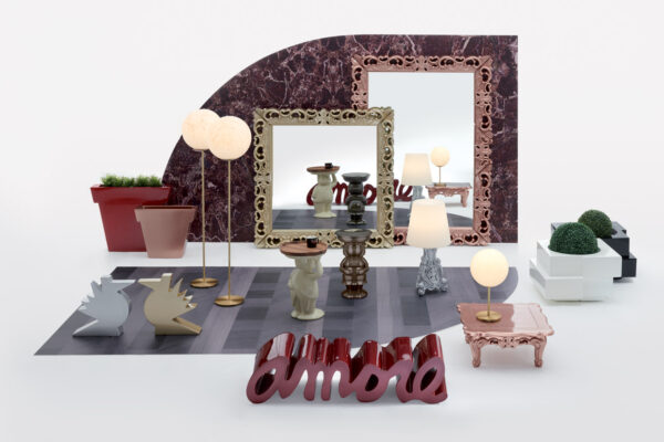 Slide Design Tischlampe Lady of Love - immagine 3