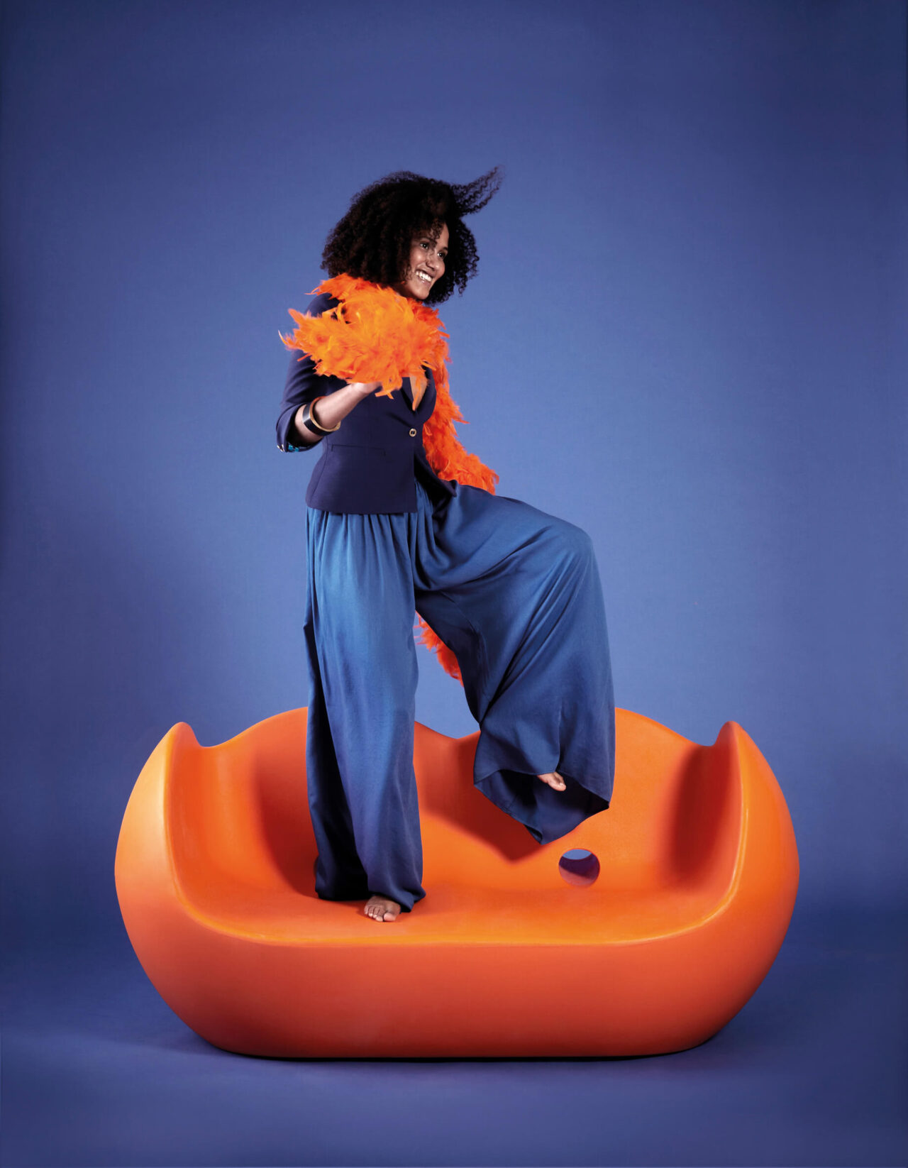 Slide Design Sofa Blossy
