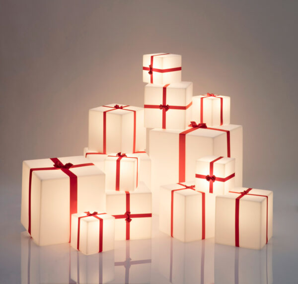 Slide Design Tisch-/ Stehleuchte Merry Cubo