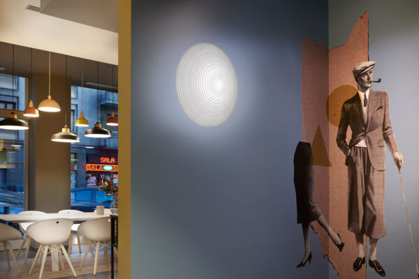 Design Wandleuchte Morea