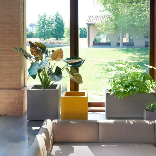 Slide Design Blumentopf Quadra