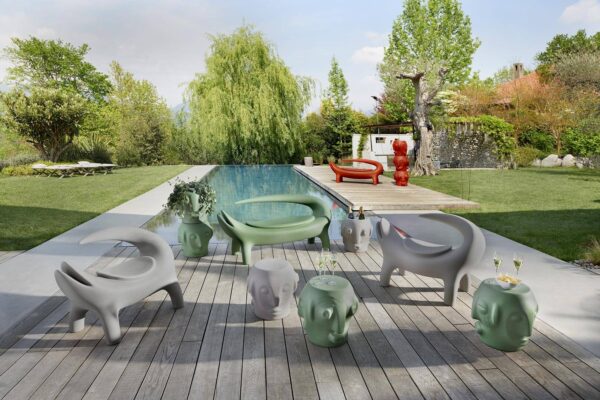 Slide Design Couchtisch / Hocker Threebü "Green Collection" – Bild 4