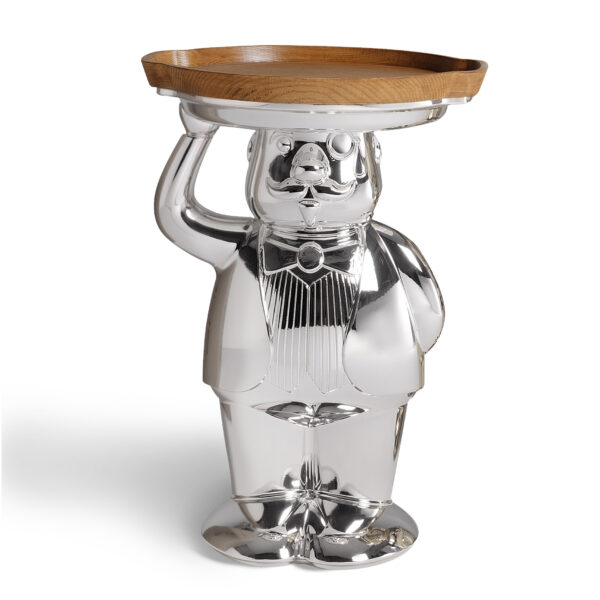 Slide Design Beistelltisch Ambrogio chrome-silver