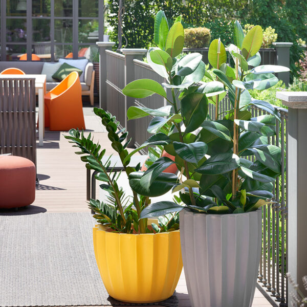 Slide Design Blumentopf Star