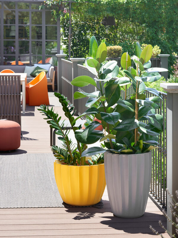 Slide Design Blumentopf Star