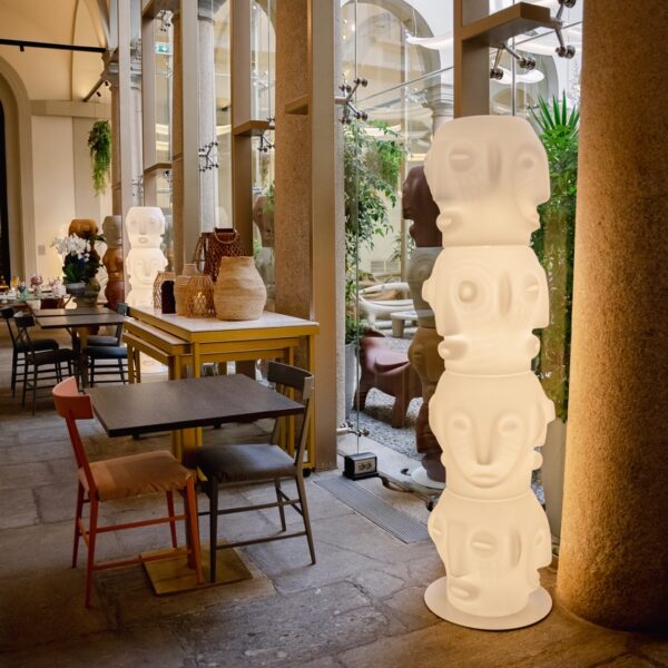 Slide Design Stehlampe Threebü Totem