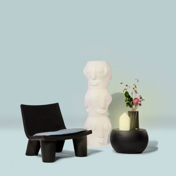 Slide Design Tischleuchte Kristalina