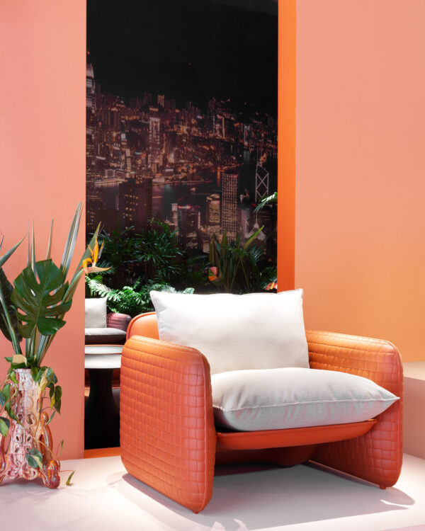 Slide Design Lounge-Sessel Mara