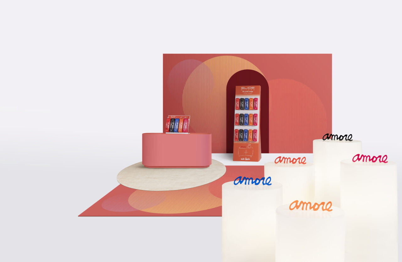 Slide Design Schriftzug Amore – Bild 2