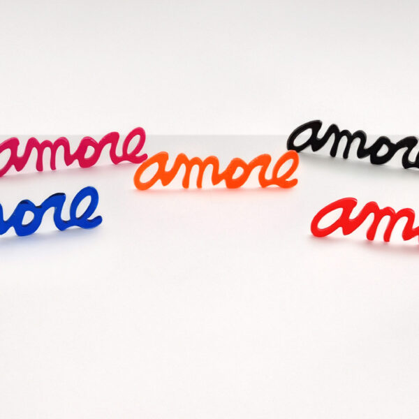 Slide Design Schriftzug Amore