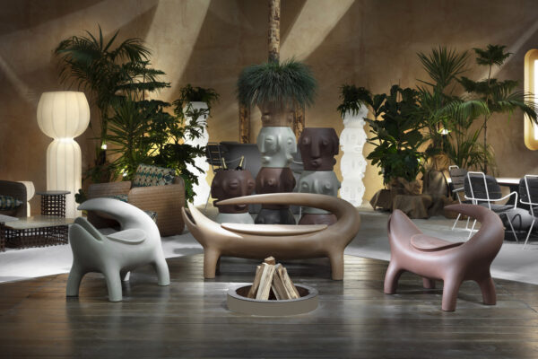 Slide Design Loungesofa Big Kroko "Green Collection" – Bild 6