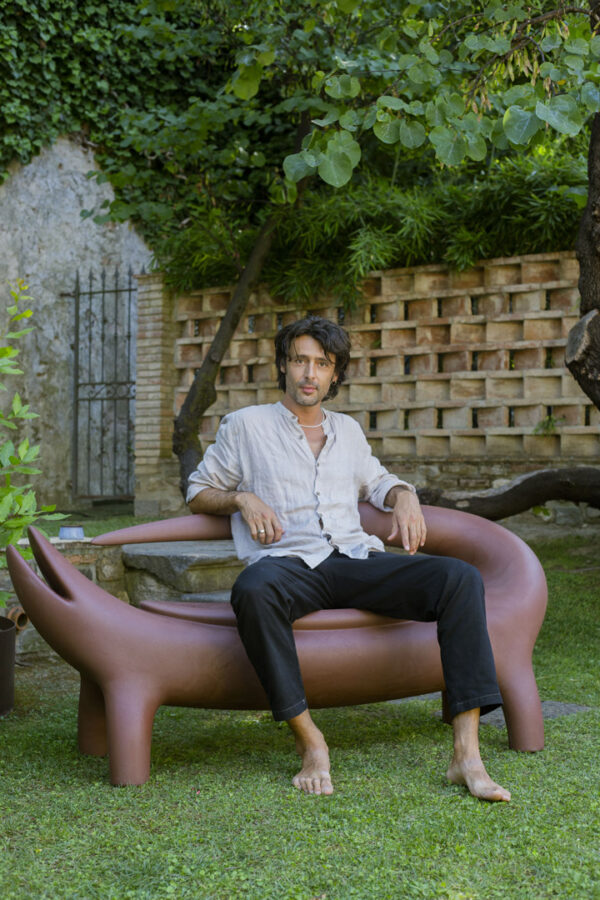 Slide Design Loungesofa Big Kroko "Green Collection" – Bild 7