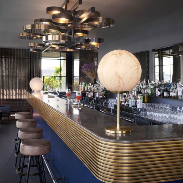 Slide Design Stehlampe Mineral